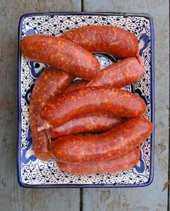 Spanish Style Sausage with Manchego Cheese